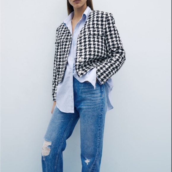 Zara structured jacket - Picture 2 of 10